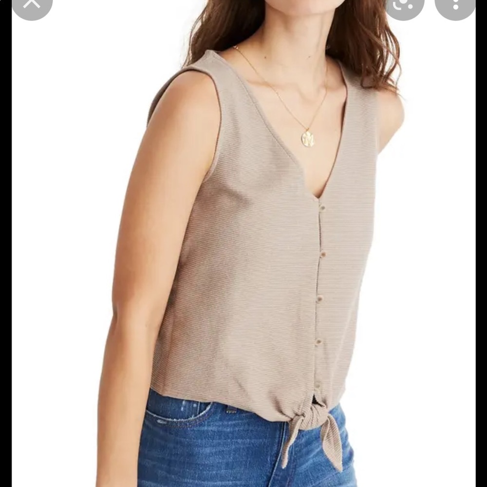 Beige Tank- Madewell